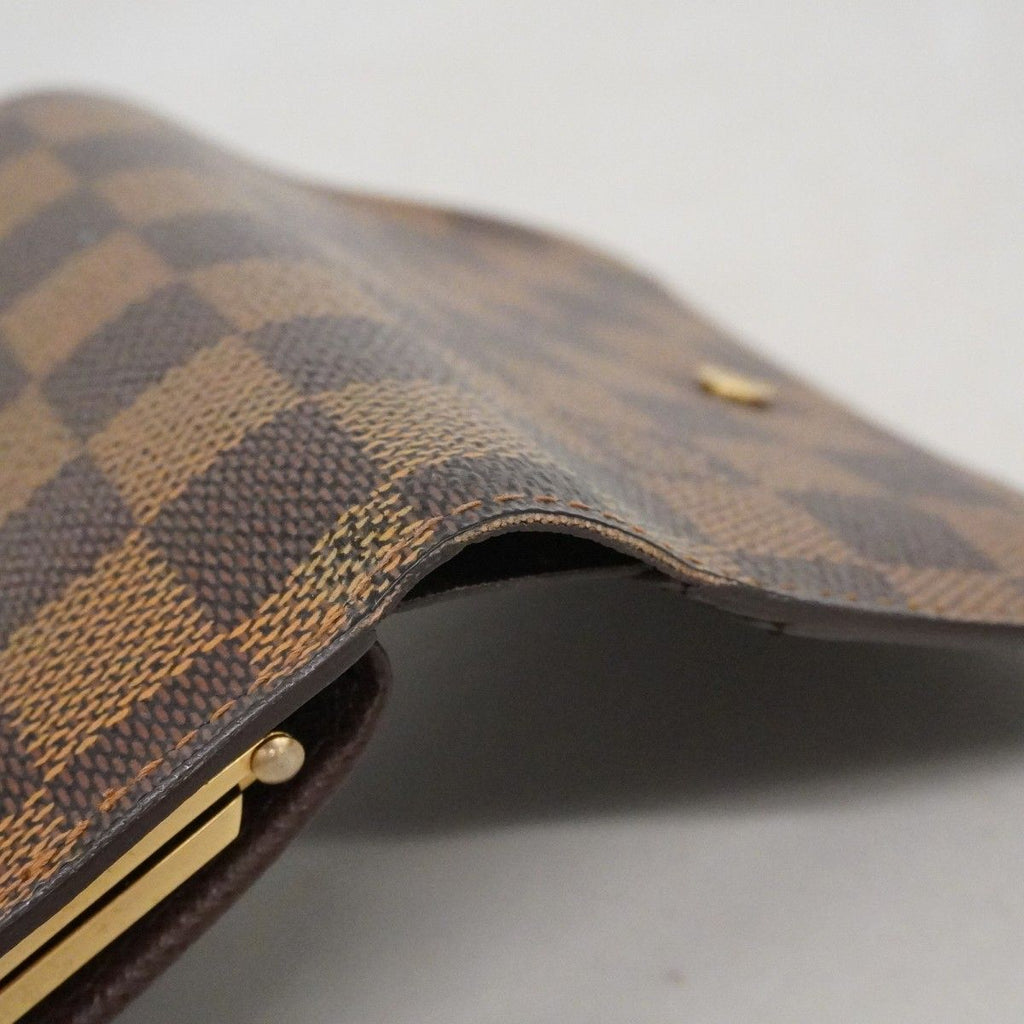 Louis Vuitton Wallet Damier Porte-Monnaie Vier Viennois Ebene — view 5
