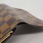 Louis Vuitton Wallet Damier Porte-Monnaie Vier Viennois Ebene — view 5