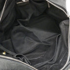 Chanel Handbag Wild Stitch Caviar Leather Black Silver — view 4