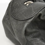 Chanel Handbag Wild Stitch Caviar Leather Black Silver — view 6