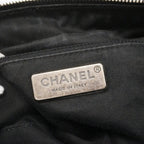 Chanel Handbag Wild Stitch Caviar Leather Black Silver — view 5