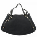 Gucci Tote GG Canvas Black Gold