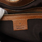 Gucci Handbag GG Canvas New Jackie Brown Gold — view 5