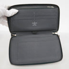 Louis Vuitton Wallet Epi Zippy Organizer Blue New — view 3
