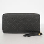 Louis Vuitton Wallet Monogram Empreinte Zippy Noir — view 9