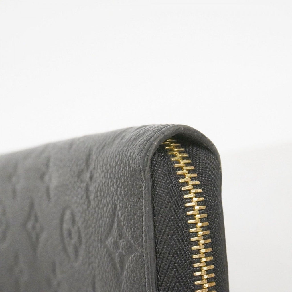 Louis Vuitton Wallet Monogram Empreinte Zippy Noir — view 7