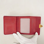 Louis Vuitton Trifold Wallet Vernis Portefeuille Koala Pomme D'amour — view 3