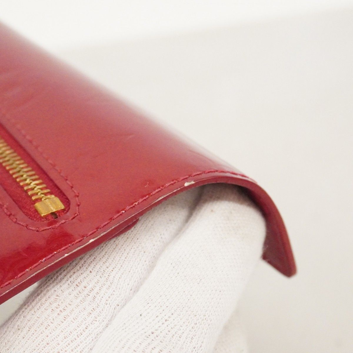 Louis Vuitton Trifold Wallet Vernis Portefeuille Koala Pomme D'amour — view 5