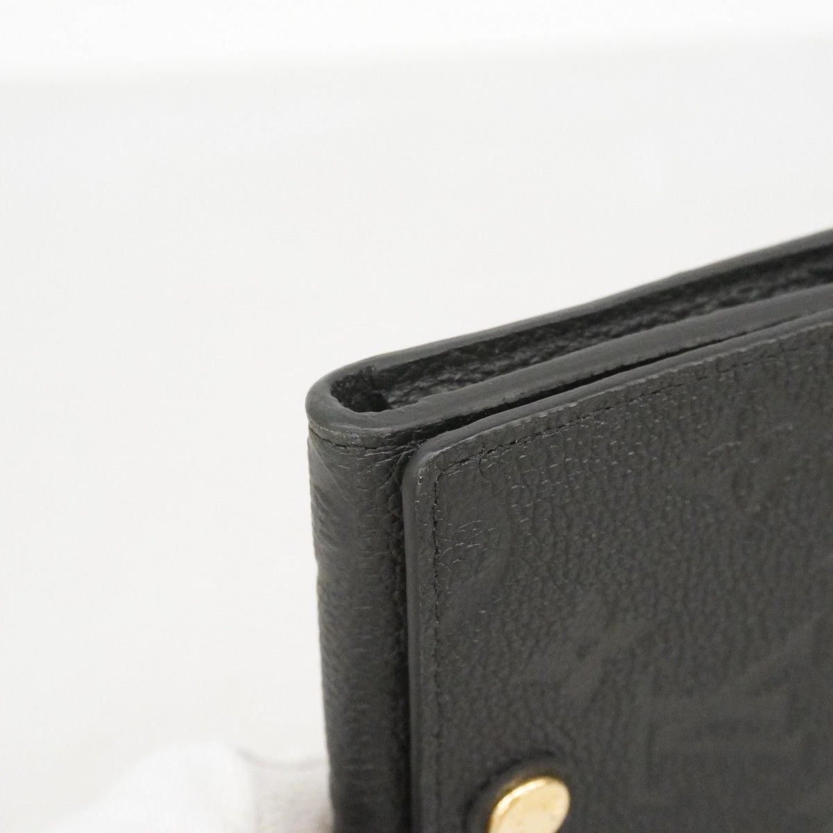 Louis Vuitton Business Card Holder Monogram Empreinte Envelope Noir — view 5