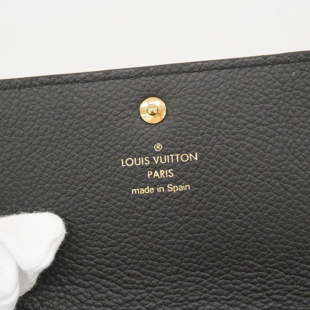 Louis Vuitton Business Card Holder Monogram Empreinte Envelope Noir — view 4