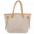 Louis Vuitton Tote Damier Azur Neverfull MM White