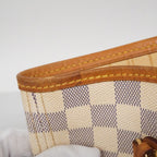 Louis Vuitton Tote Damier Azur Neverfull MM White — view 7
