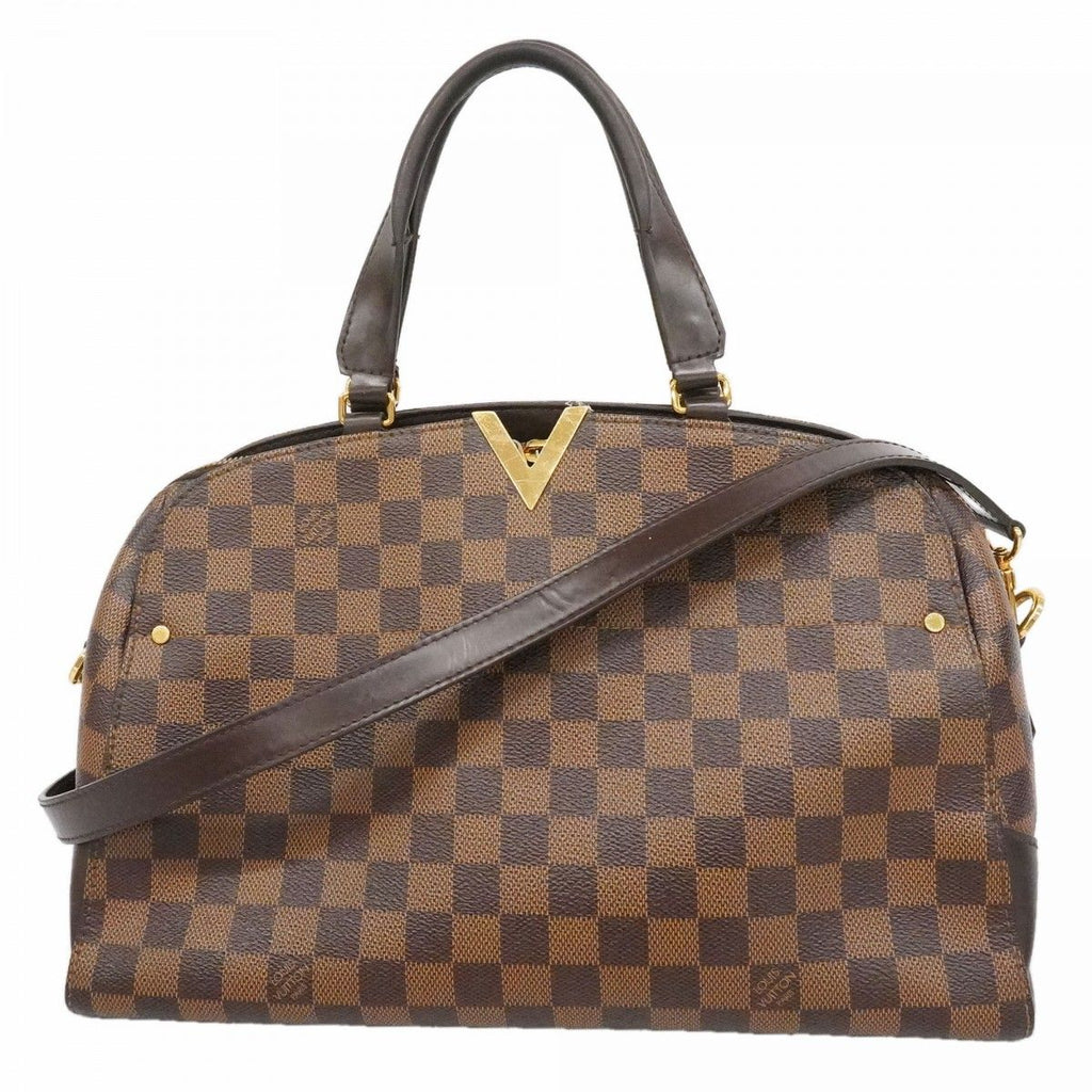 Louis Vuitton Handbag Damier Kensington Bowling Ebene 2-Way