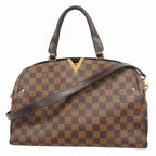 Louis Vuitton Handbag Damier Kensington Bowling Ebene 2-Way