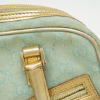 Gucci Handbag GG Canvas 000 Blue Gold — view 8