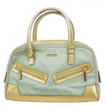 Gucci Handbag GG Canvas 000 Blue Gold