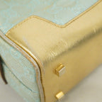Gucci Handbag GG Canvas 000 Blue Gold — view 6