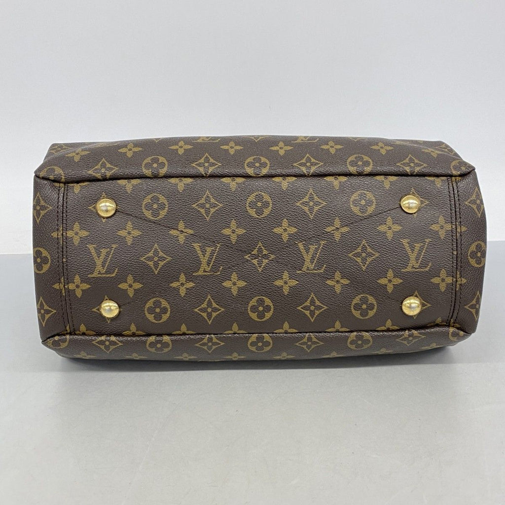 Louis Vuitton Handbag Monogram Pallas MM Brown Rose 2-Way — view 3
