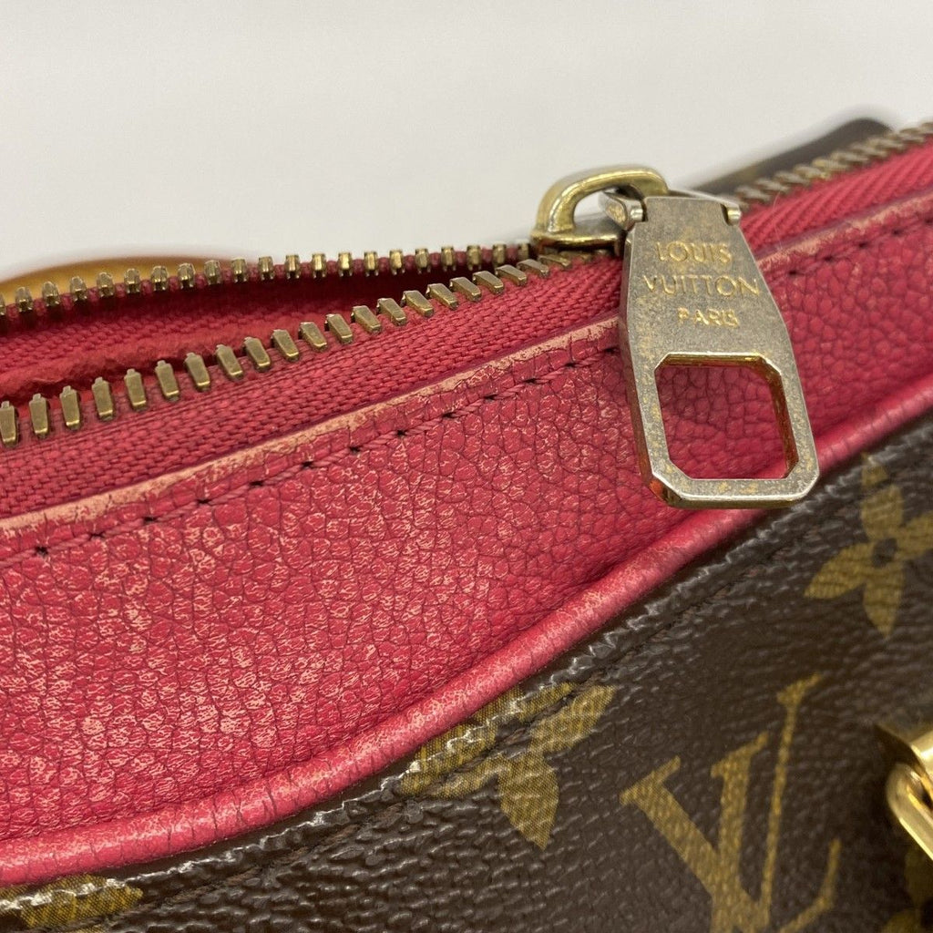 Louis Vuitton Handbag Monogram Pallas MM Brown Rose 2-Way — view 9