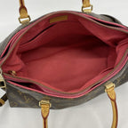 Louis Vuitton Handbag Monogram Pallas MM Brown Rose 2-Way — view 4