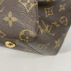 Louis Vuitton Handbag Monogram Pallas MM Brown Rose 2-Way — view 6