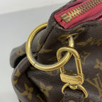 Louis Vuitton Handbag Monogram Pallas MM Brown Rose 2-Way — view 7