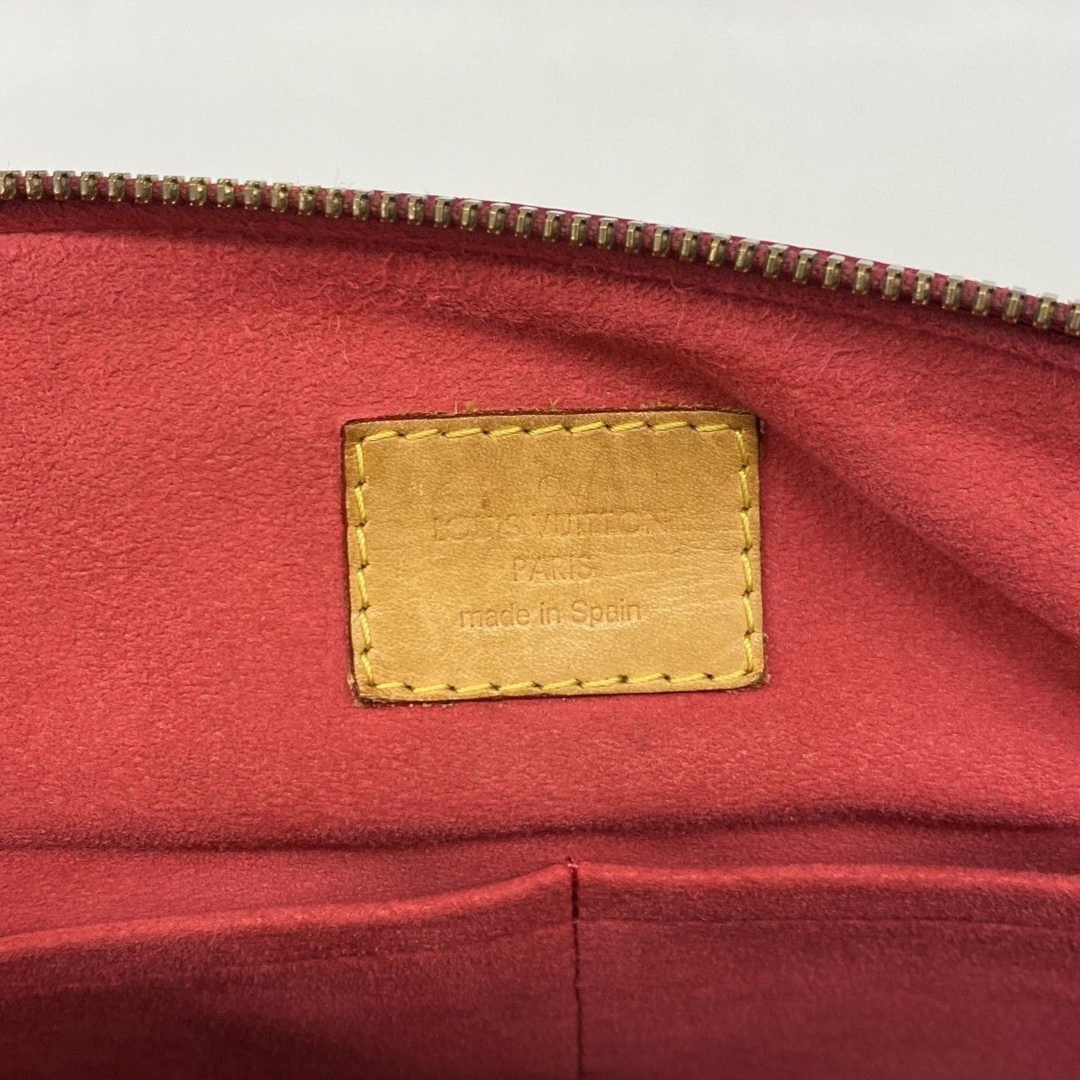 Louis Vuitton Handbag Monogram Pallas MM Brown Rose 2-Way — view 5