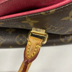 Louis Vuitton Handbag Monogram Pallas MM Brown Rose 2-Way — view 8