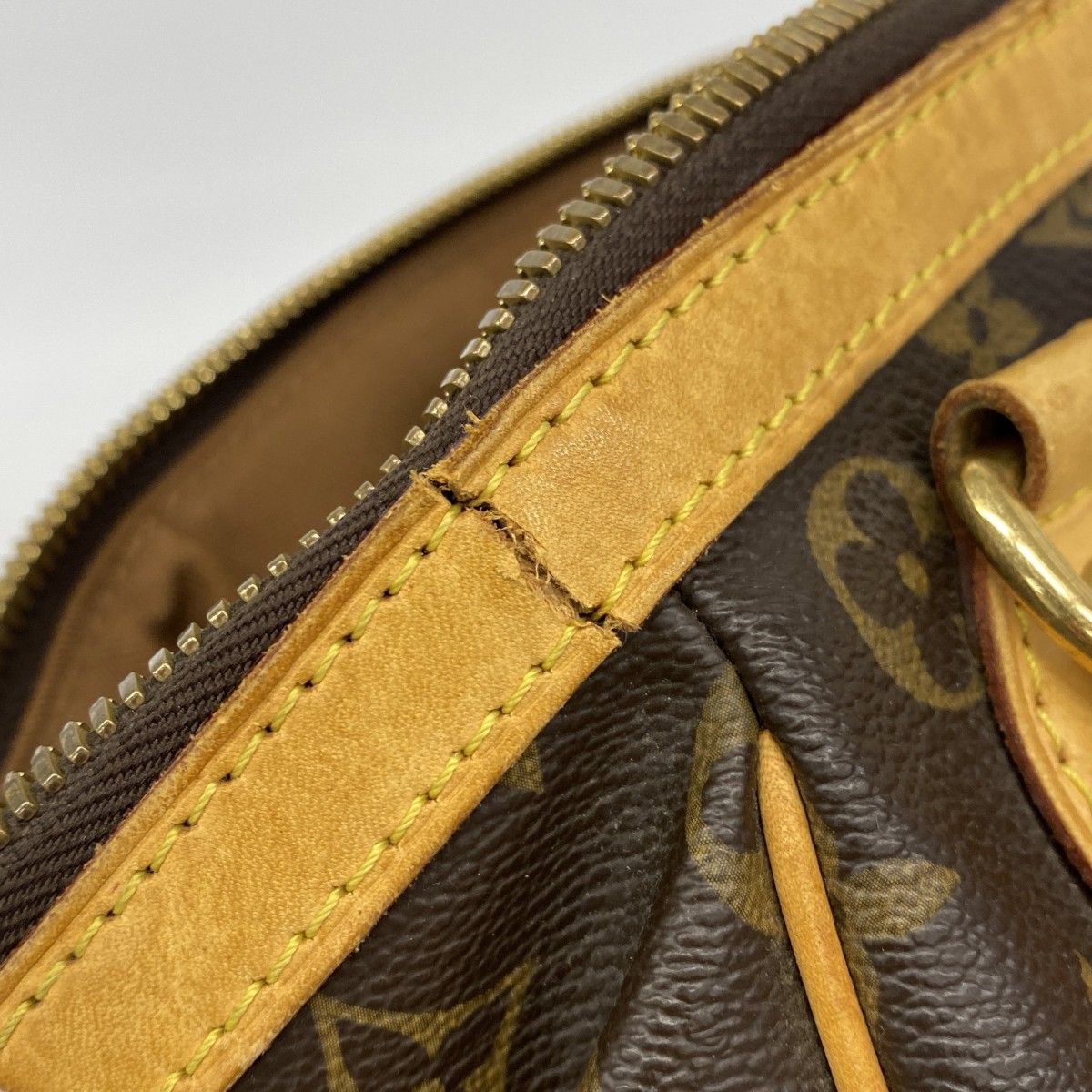 Louis Vuitton Handbag Monogram Tivoli PM Brown — view 6