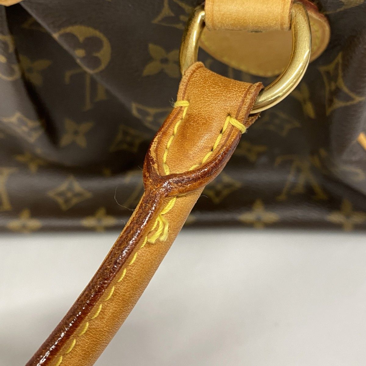 Louis Vuitton Handbag Monogram Tivoli PM Brown — view 9