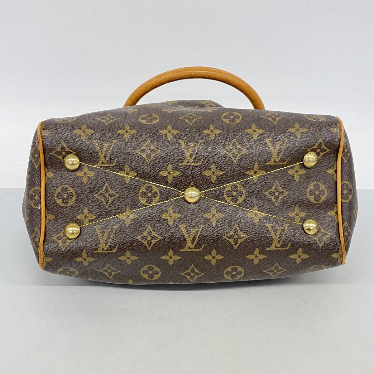 Louis Vuitton Handbag Monogram Tivoli PM Brown — view 3