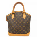 Louis Vuitton Handbag Monogram Lockit Brown