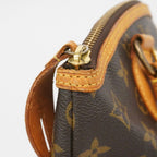 Louis Vuitton Handbag Monogram Lockit Brown — view 7