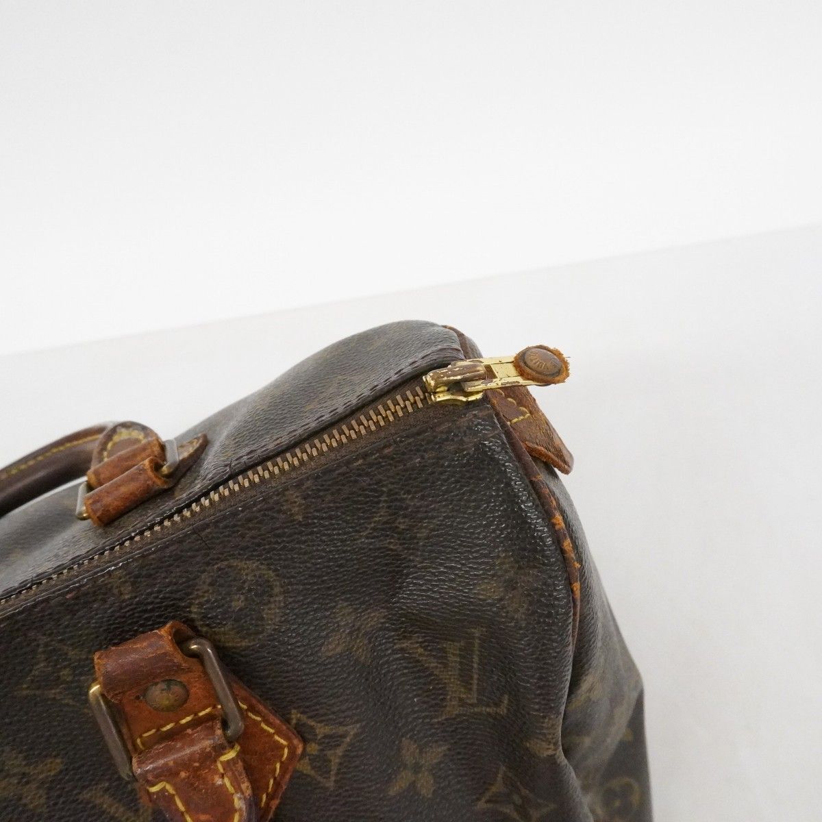 Louis Vuitton Handbag Monogram Speedy 30 Brown — view 6
