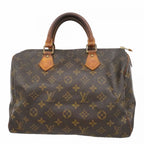 Louis Vuitton Handbag Monogram Speedy 30 Brown