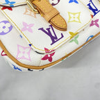 Louis Vuitton Shoulder Bag Monogram Multicolor Lodge PM Blanc — view 8