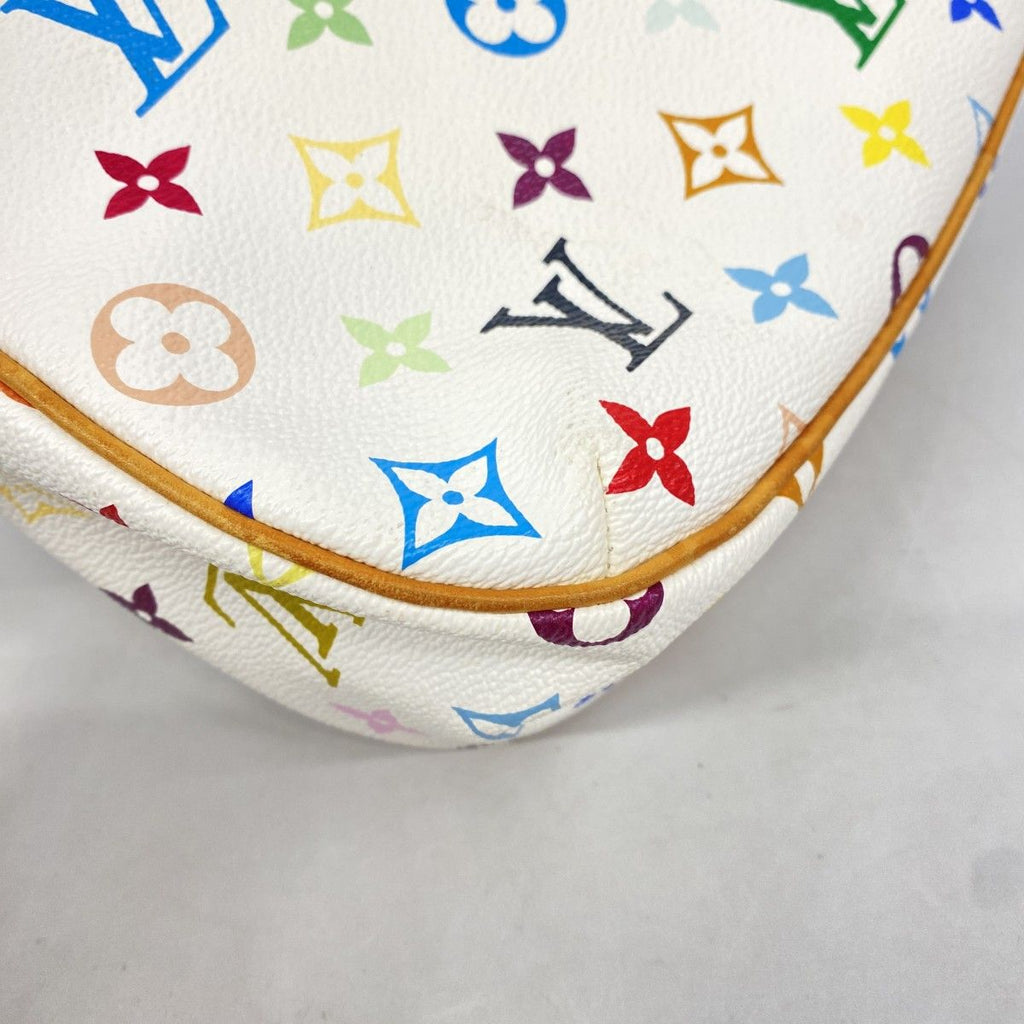 Louis Vuitton Shoulder Bag Monogram Multicolor Lodge PM Blanc — view 6