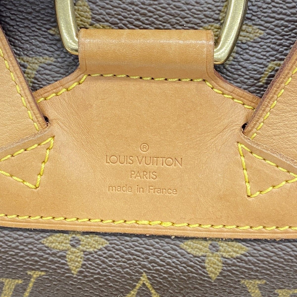 Louis Vuitton Backpack Monogram Montsouris MM Brown — view 5