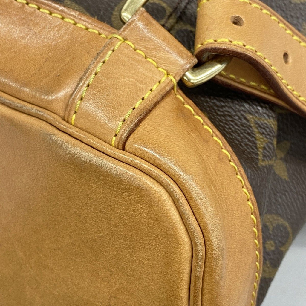 Louis Vuitton Backpack Monogram Montsouris MM Brown — view 7