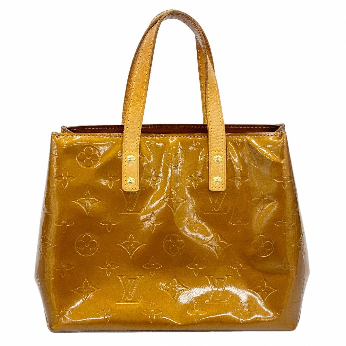 Louis Vuitton Handbag Vernis Reed PM Blanc