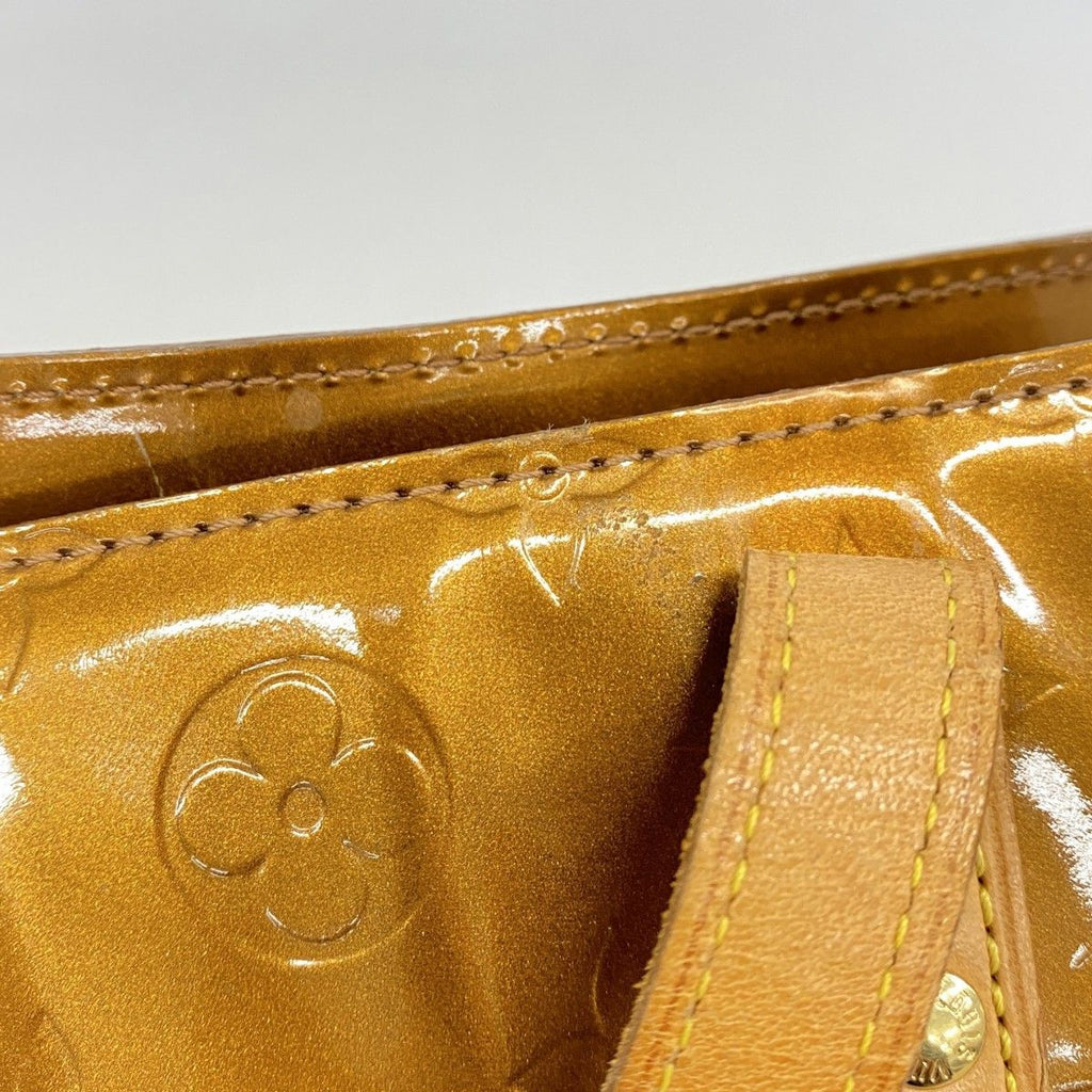 Louis Vuitton Handbag Vernis Reed PM Blanc — view 8
