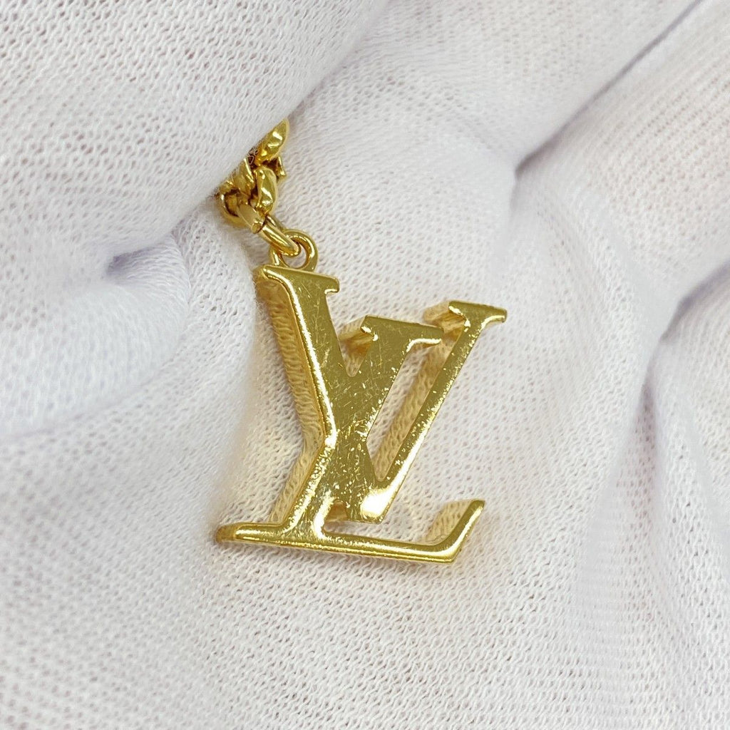 Louis Vuitton Key Holder Charm Fleur de Monogram Gold Multicolor — view 4