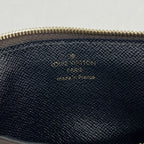Louis Vuitton Coin Case Monogram Card Holder Recto Verso Brown Black — view 4