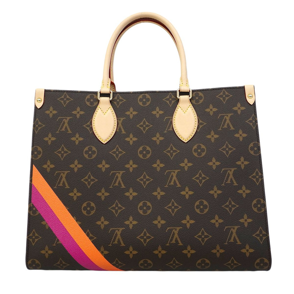 Louis Vuitton Tote Monogram On The Go MM Brown — view 8