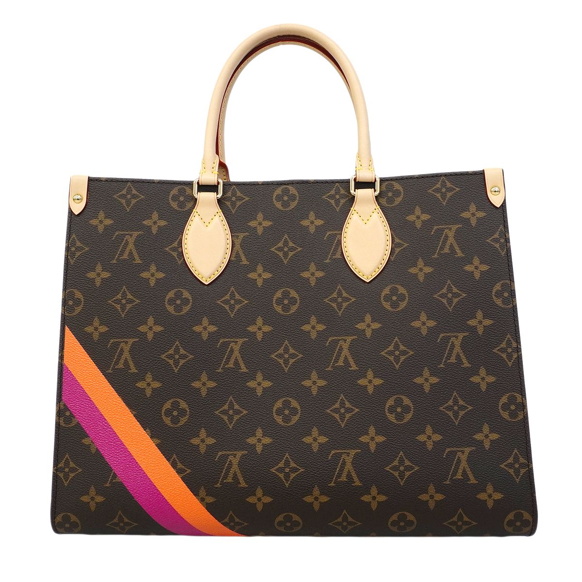Louis Vuitton Tote Monogram On The Go MM Brown — view 8