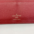 Louis Vuitton Wallet Monogram Portefeuille Insolite Brown Rouge — view 4