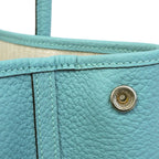 Hermes Tote Garden Party PM Country Blue Atoll Silver — view 7