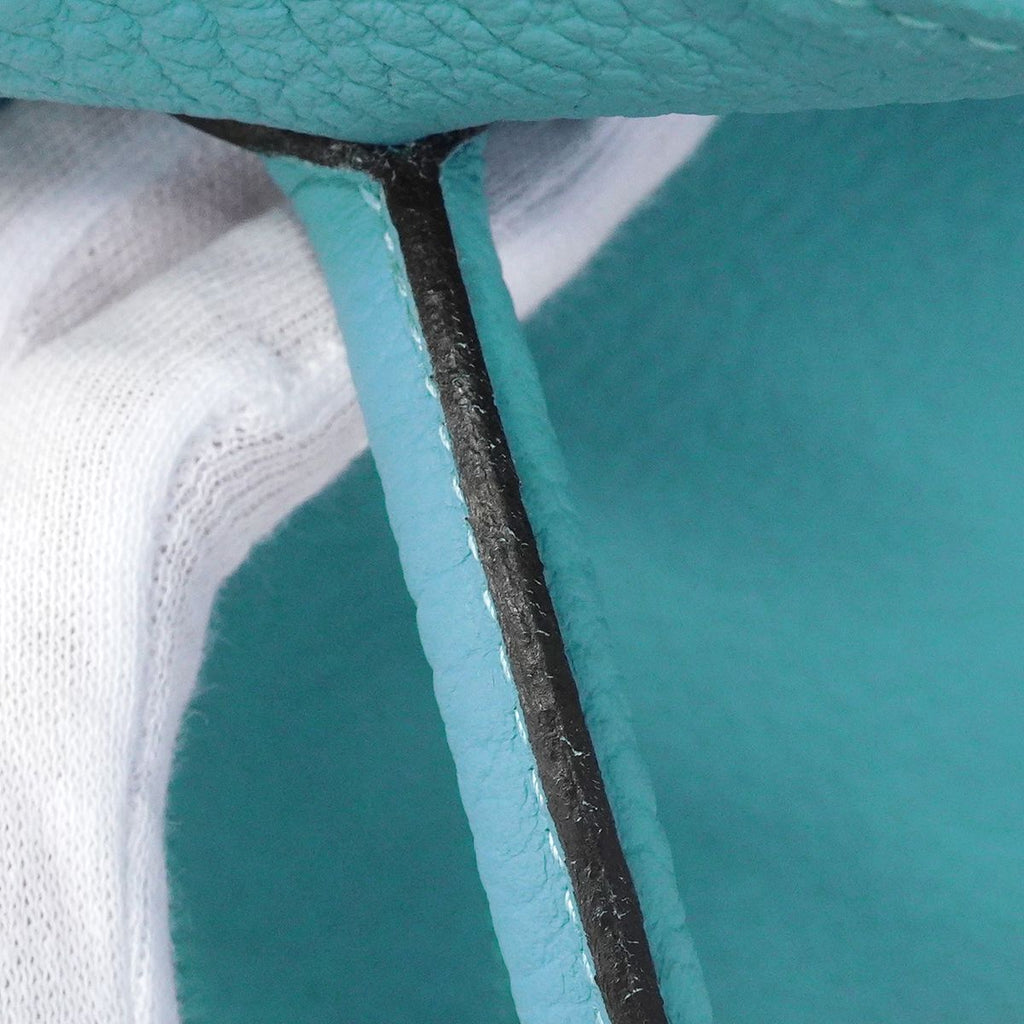 Hermes Tote Garden Party PM Country Blue Atoll Silver — view 8