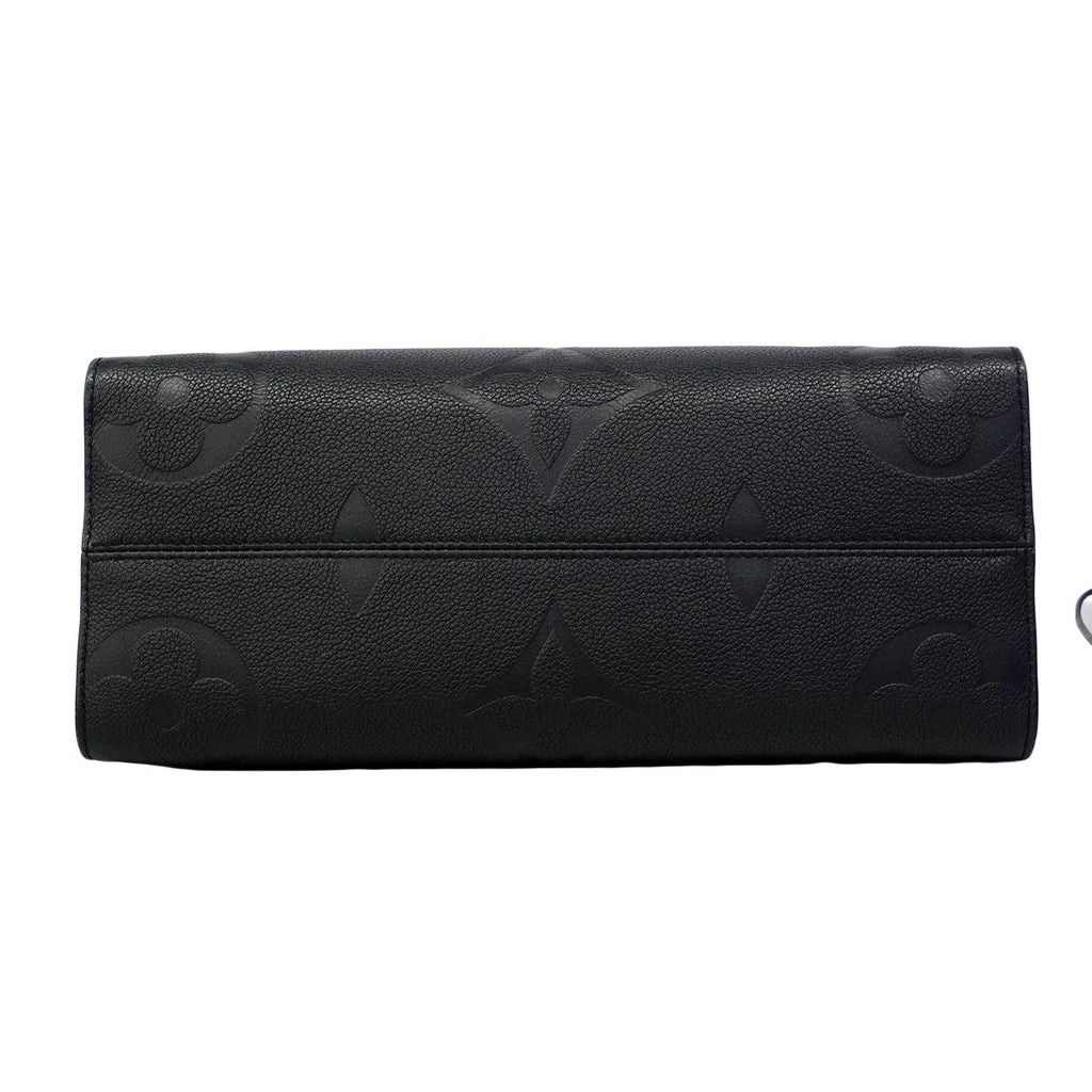 Louis Vuitton Tote Monogram Empreinte On The Go MM Noir 2-Way — view 3