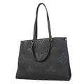 Louis Vuitton Tote Monogram Empreinte On The Go MM Noir 2-Way